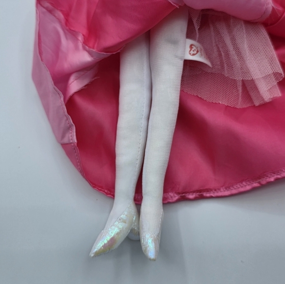 Ty Disney Sparkle Princess Aurora Sleeping Beauty Plush Doll - Picture 3 of 8